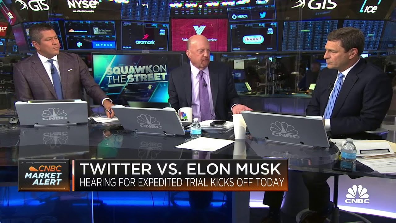 Jim Cramer weigh in on Musk vs. Twitter hearing