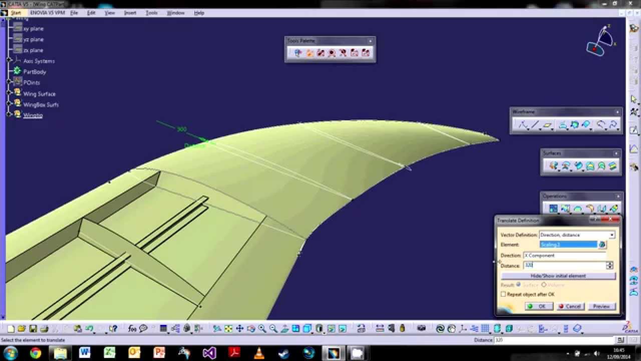 CATIA V5 : The Basics Tutorial 7: Wireframe & Surfacing Pt.3 ¦ Propeller & Wingtips