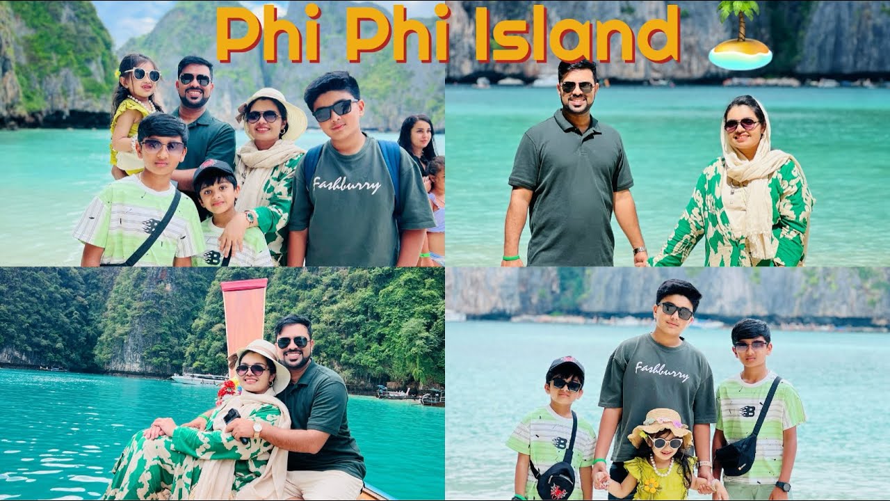 Phi Phi Island🏝️ Trip Part 1 |Phuket|Thailand|