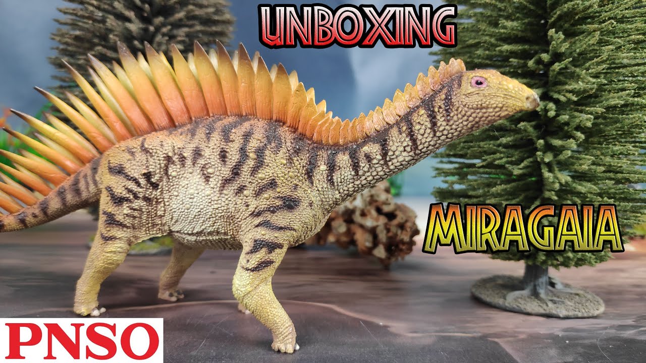 UNBOXING Y REVIEW ROSANA LA MIRAGAIA DINOSAURIOS!!! \\ PNSO