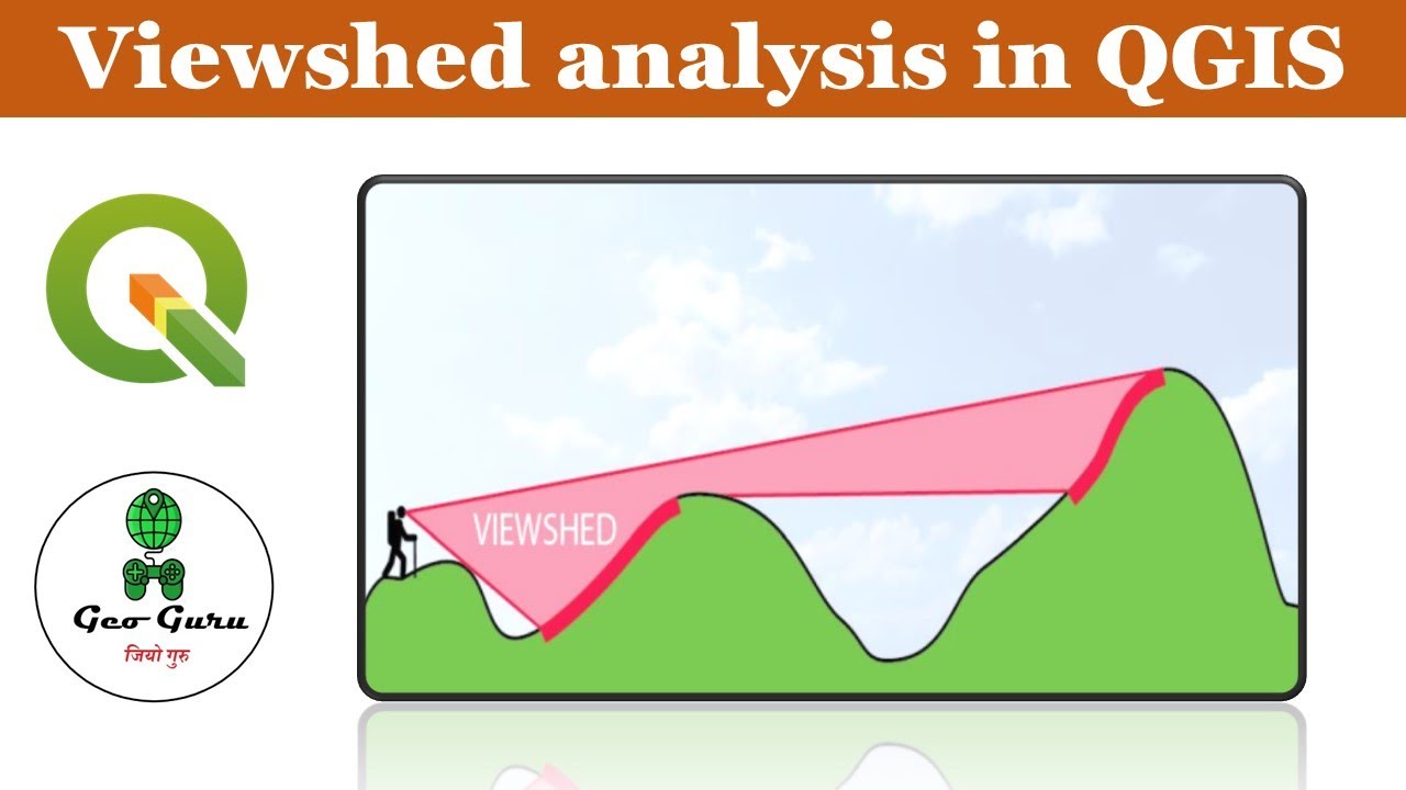 Viewshed analysis in QGIS 3 | visibility analysis | part-1