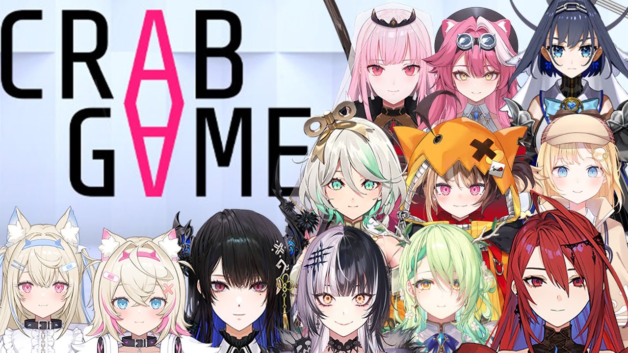 HoloEN Collab, Crab Game — предательство каждого участника группы | 『Hololive』