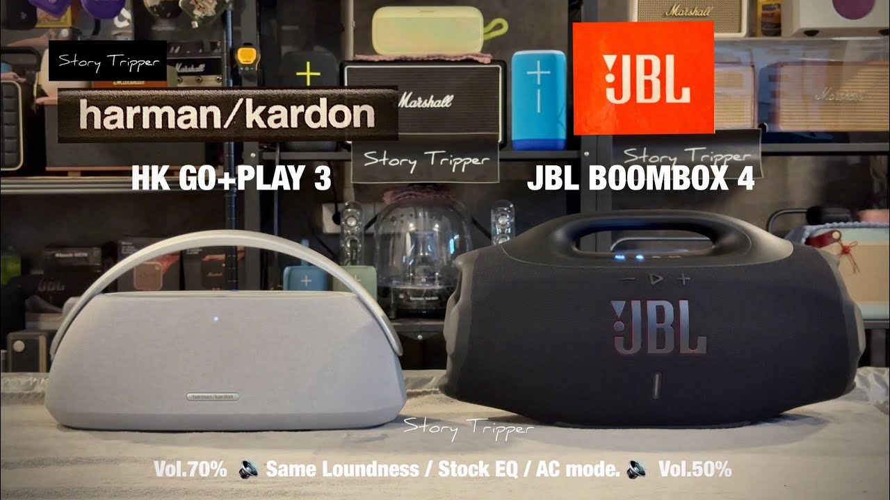 Harman Kardon GO+PLAY 3 vs JBL Boombox 4