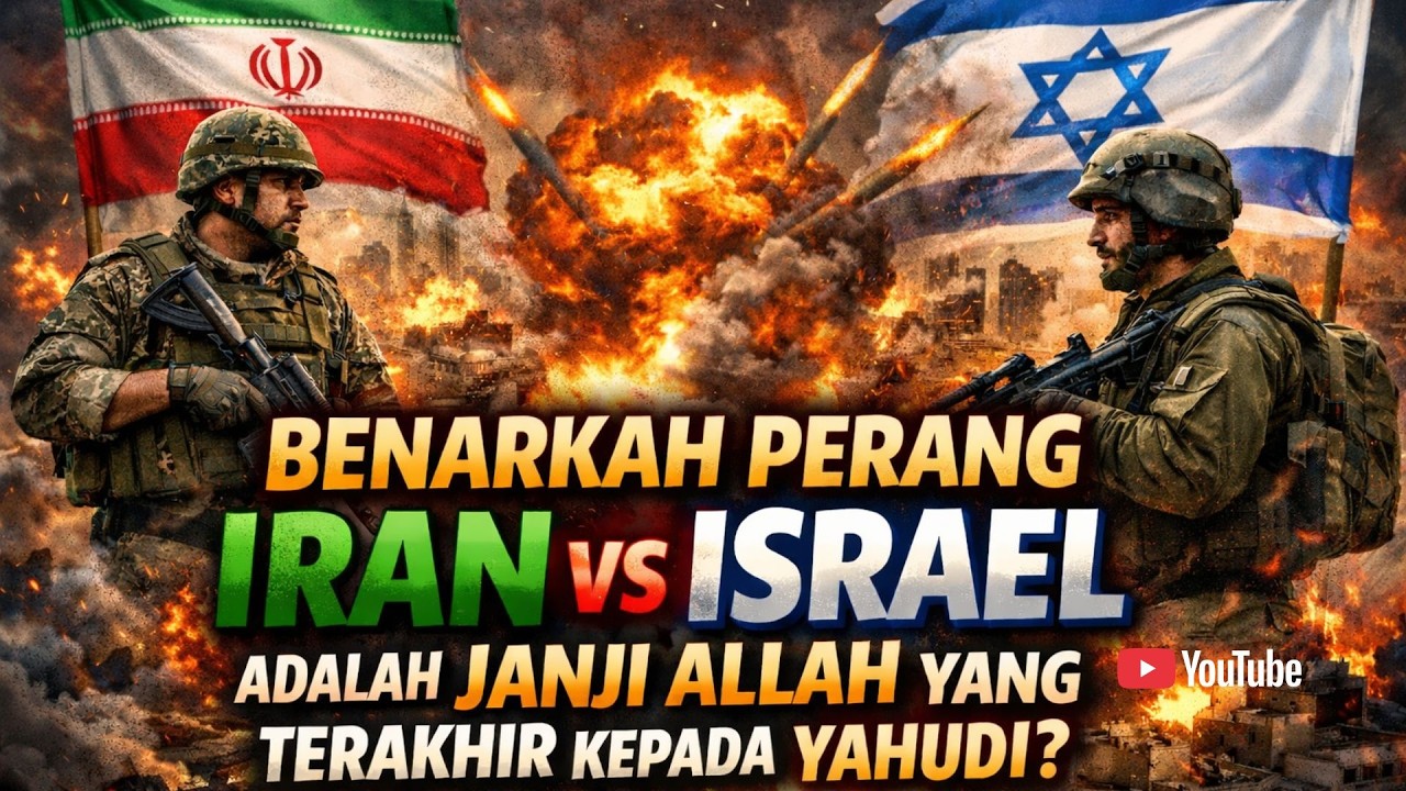 Benarkah Perang Iran vs Israel Adalah Janji Alloh yang Terakhir kepada Yahudi❓ #tandaakhirzaman