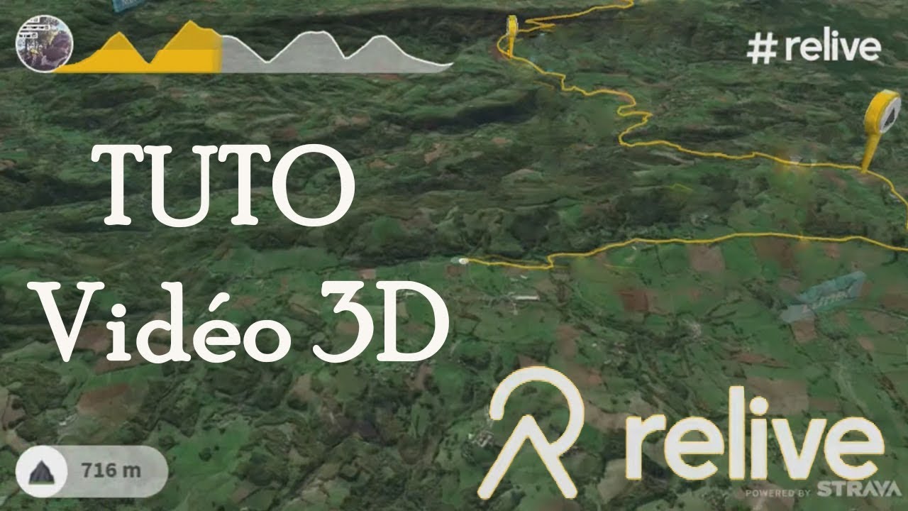 Vidéo 3D avec Relive