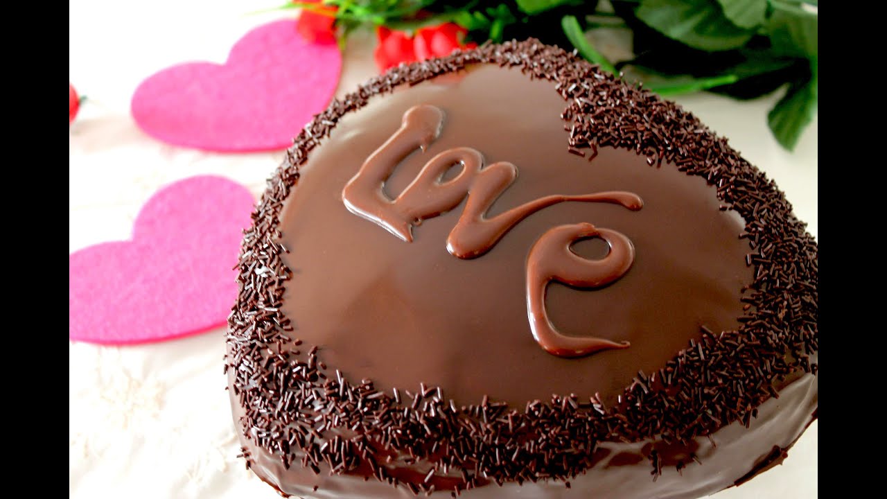 Tarta corazón de chocolate y trufa sin lactosa de San Valentín 💝| Chocolate Lover Cake