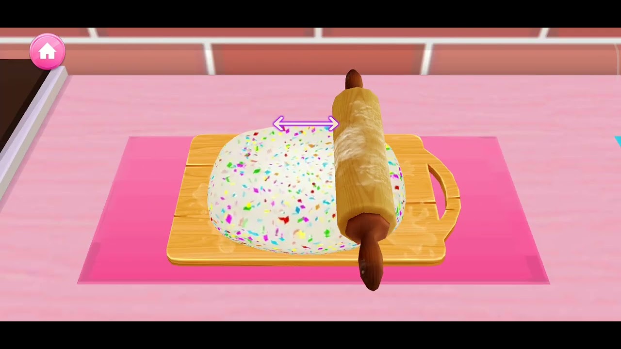 sweet Empire game making doughnut part 1 by @QueenJiya8338