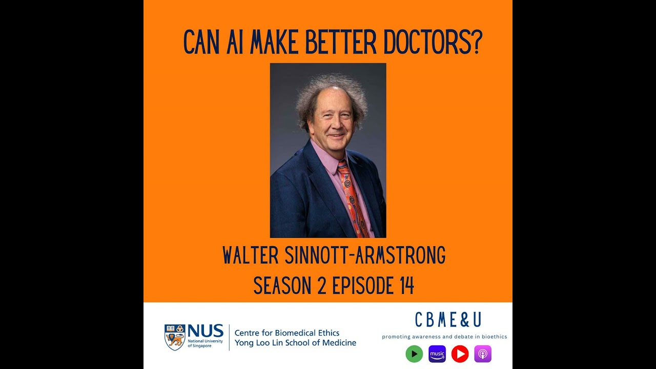 Can AI make better doctors? with Walter Sinnott-Armstrong
