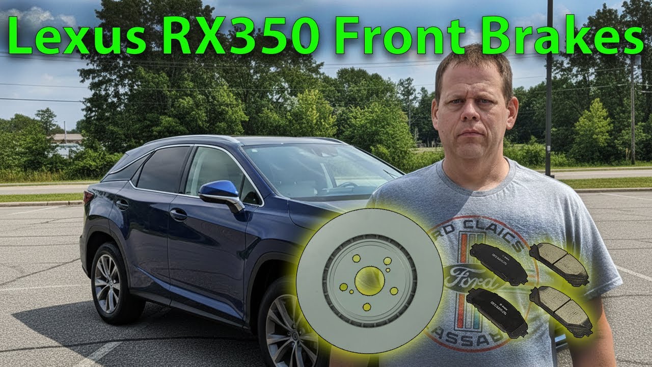 Замена передних тормозов на Lexus RX350 – простой ремонт своими руками, который позволит сэкономи...