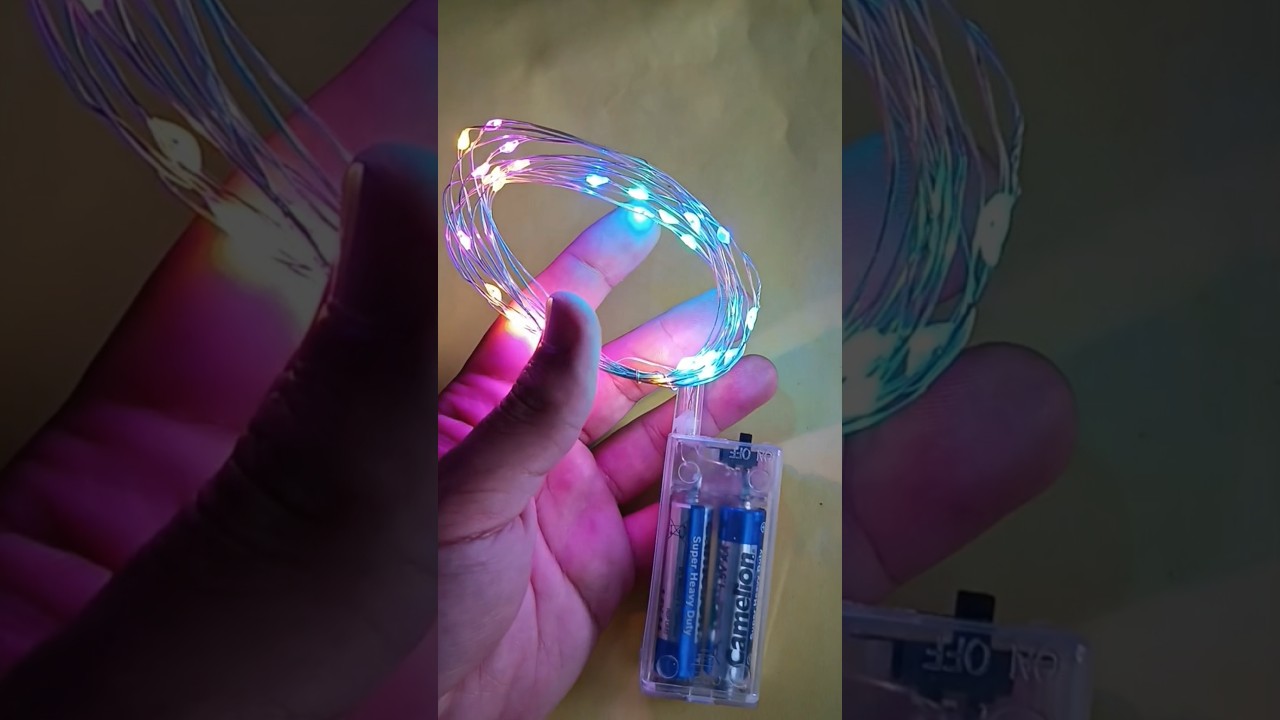 This AA Battery-Powered LED Fairy Light is BREAKING THE INTERNET! 🌟