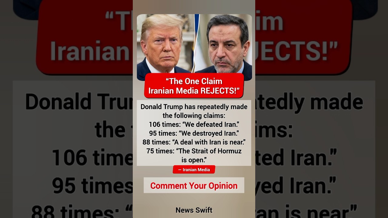 TRUMP vs IRAN: The One Claim Iranian Media REJECTS!