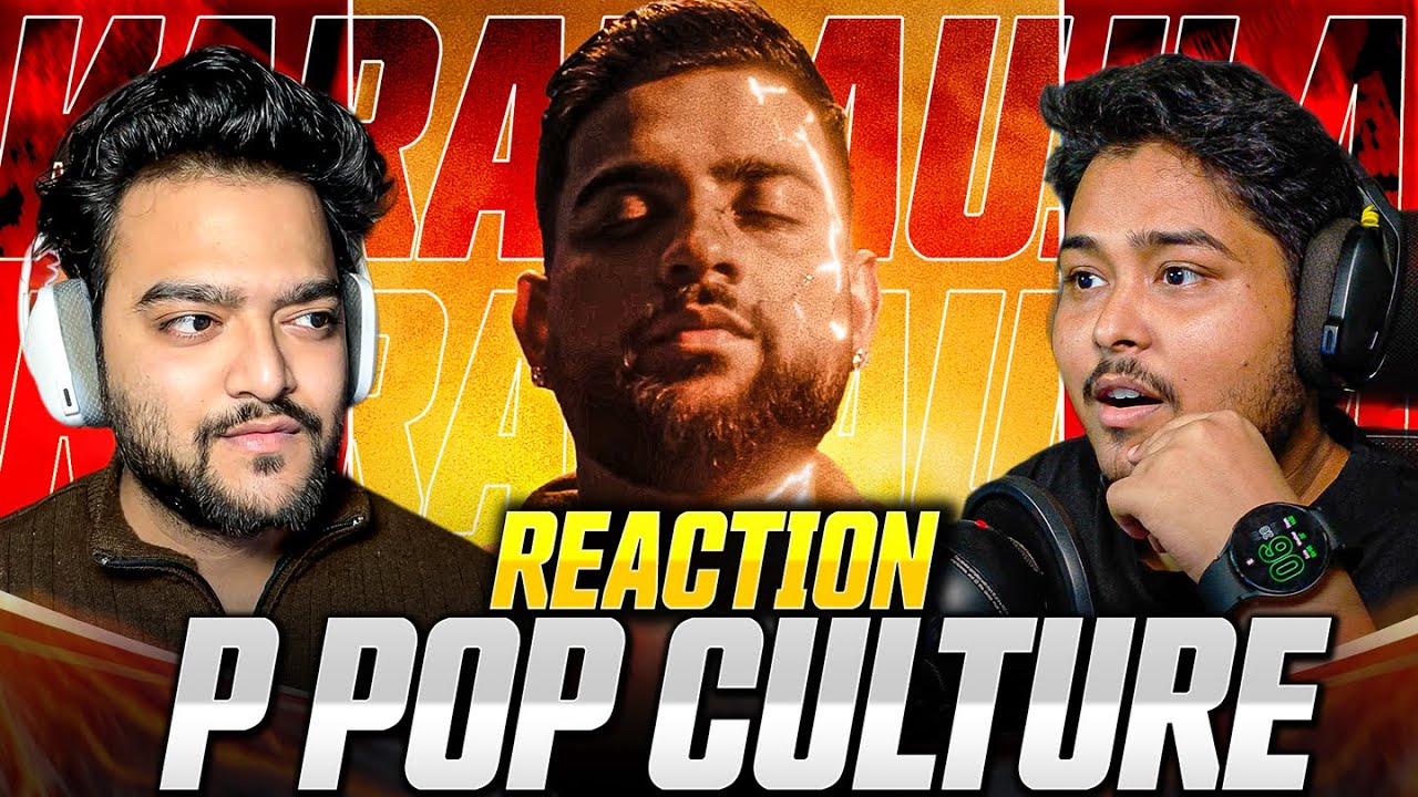 P Pop Culture Reaction 🔥 | Karan Aujla | Ikky | Latest Punjabi Song 2025 | Desi Bros TV