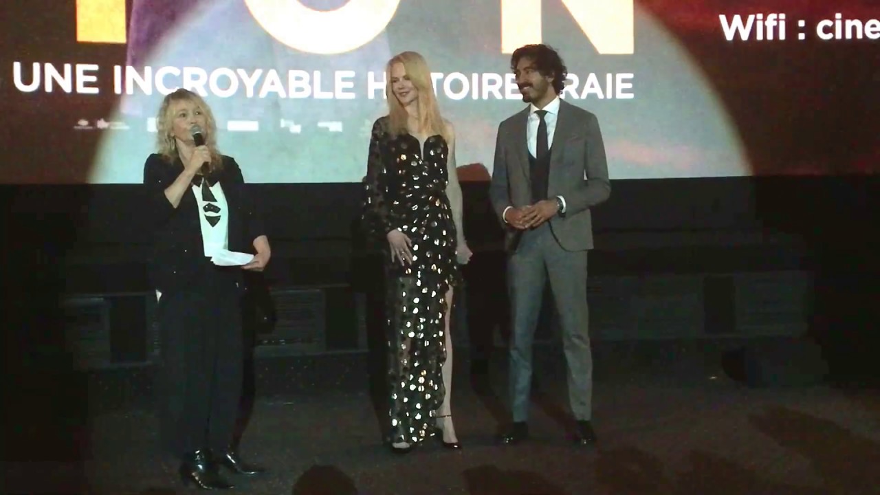 Lion: premiere in Paris with Nicole Kidman & Dev Patel