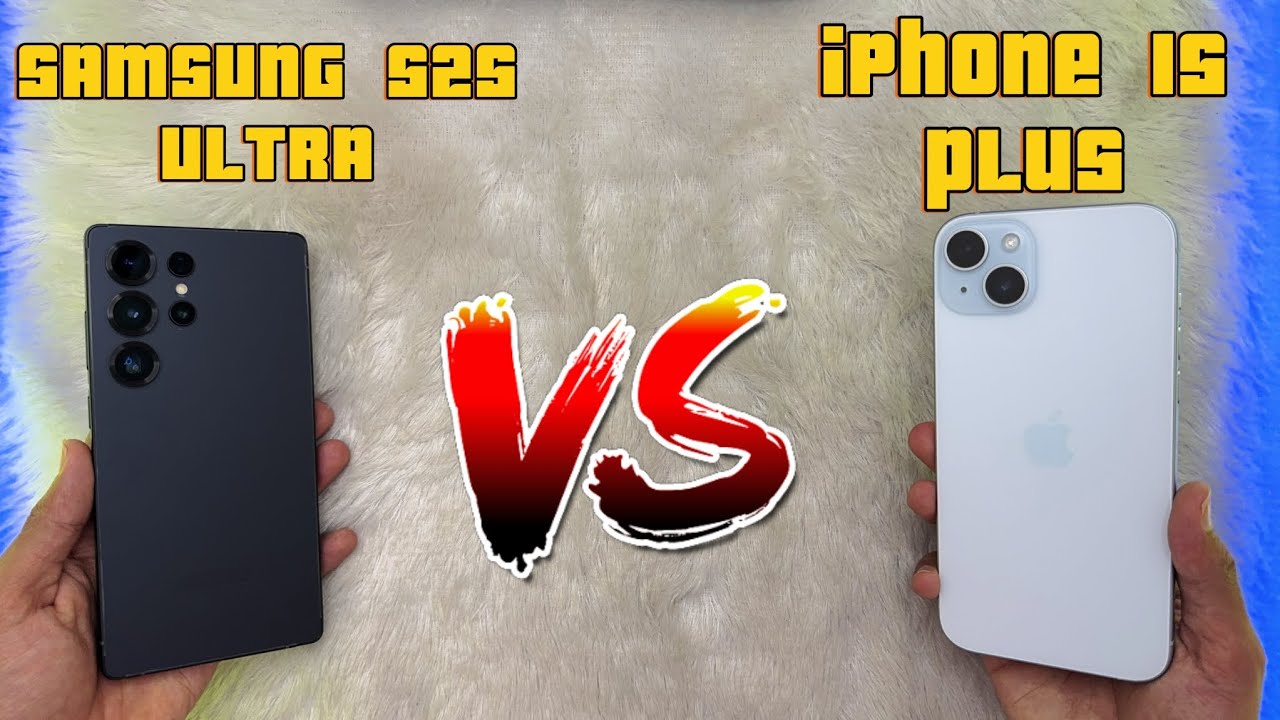 iPhone 15 Plus Vs Samsung S25 Ultra😱#techynumz #pune #techtech #subscribe #tech #youtube #punetech