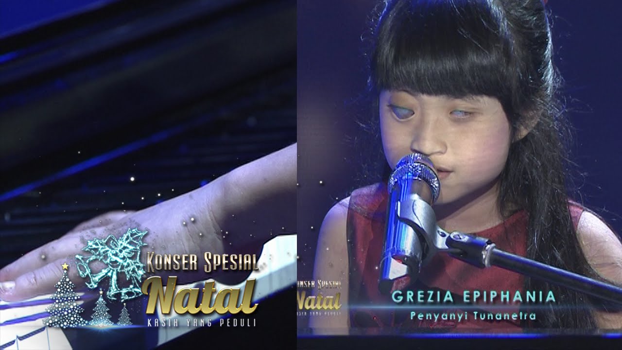 Grezia Epiphania 'Walau Ku Tak Dapat Melihat' [Konser Spesial Natal] [25 Des 2015]