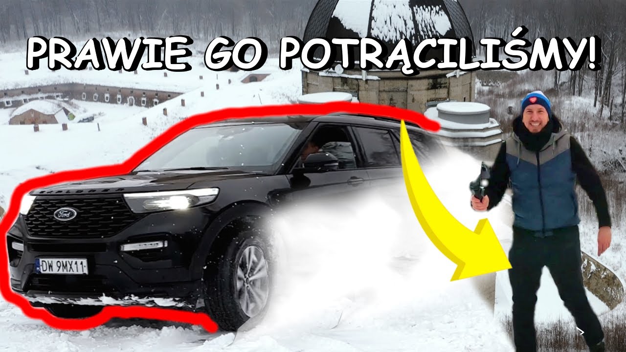 Latamy bokiem po śniegu !! FORD EXPLORER PHEV (TEST PL) !! - Czy zrzuciłem wagę ??  (VLOG #11)
