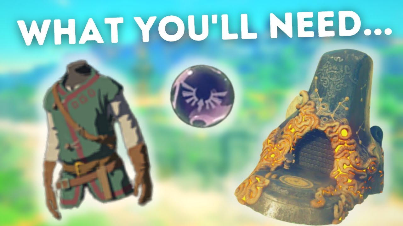 Getting off of The Great Plateau in Breath of the Wild