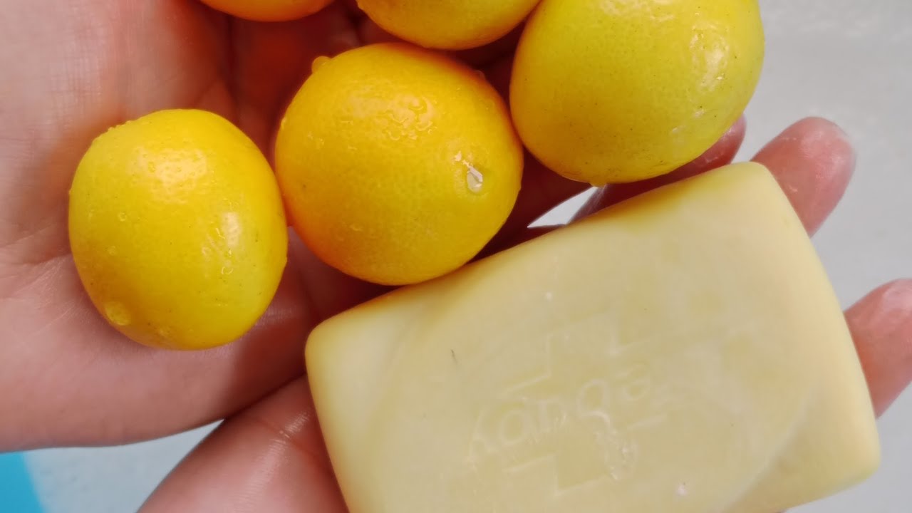 Lemon Soap asmr washing hands#soapasmr #relax #sabon #soapwashing#oddlysatisfying #tinglingsensation