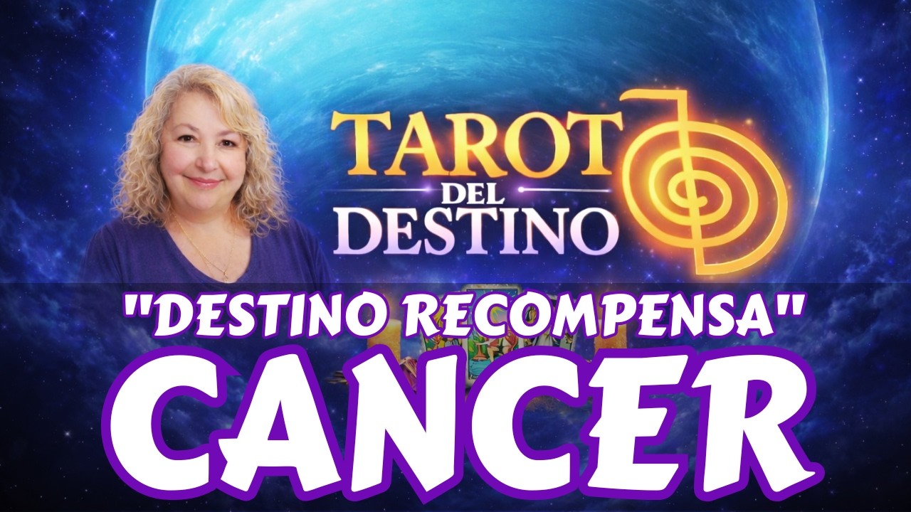 CÁNCER ♋ EL DESTINO TE RECOMPENSA… TODO LO QUE DISTE REGRESA | Tarot del Destino #cancer