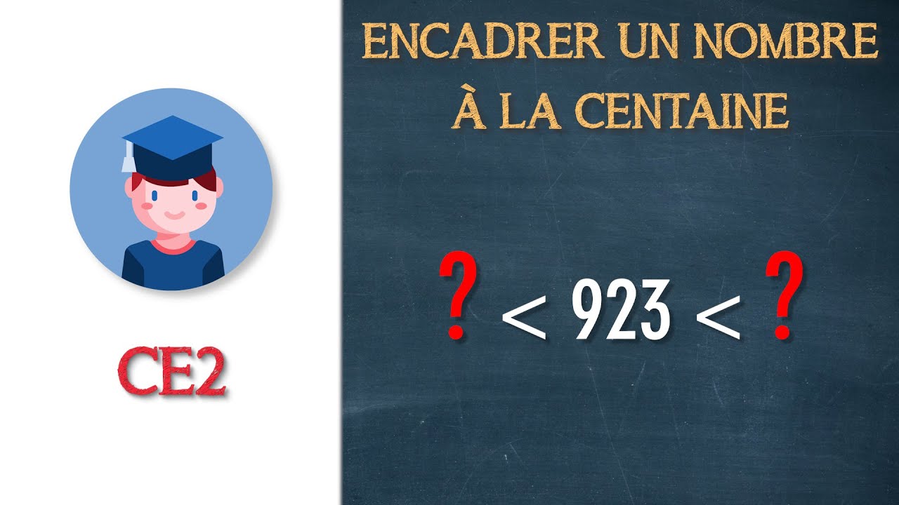 Encadrer un nombre entier à la centaine près - CE2 - Petits Savants