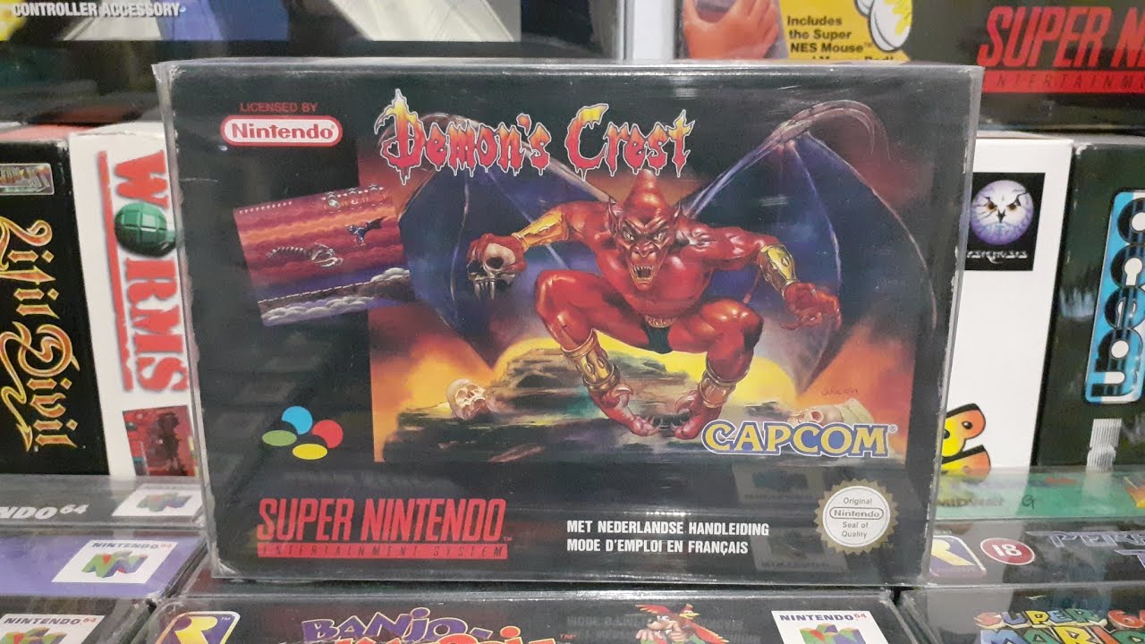TEST Live : DEMON'S CREST (Super Nintendo)