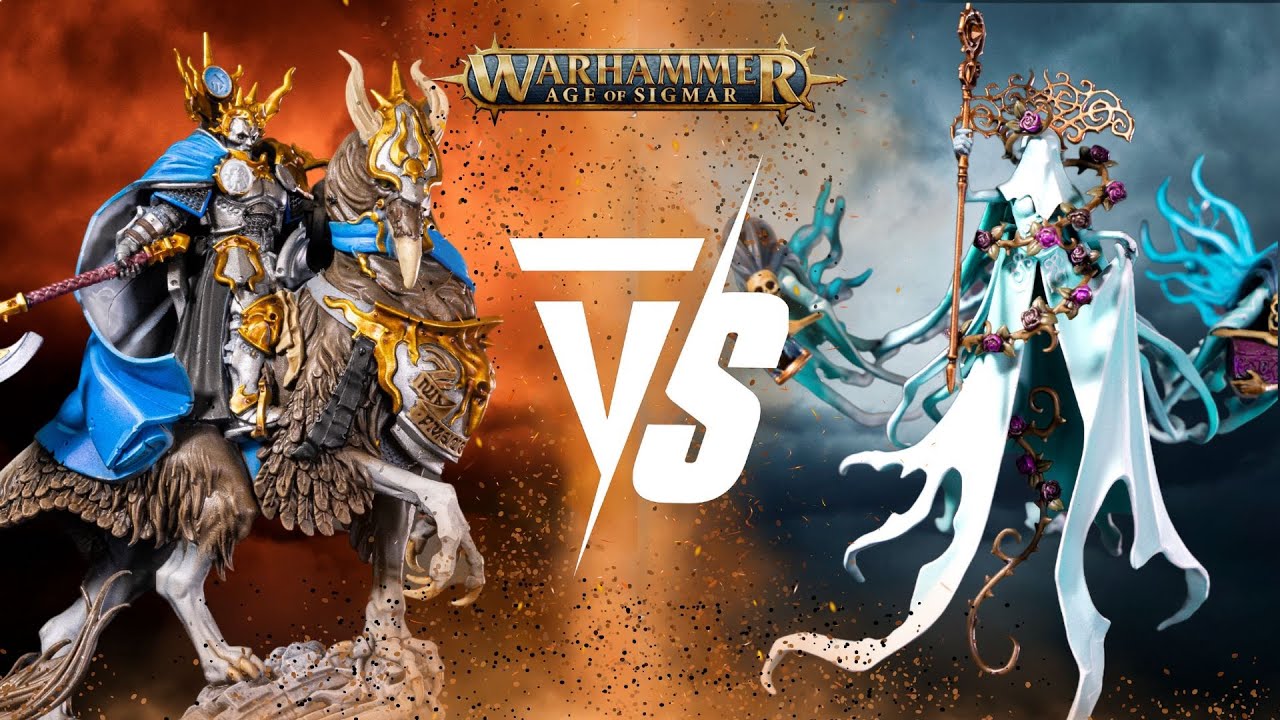 Stormcast Eternals Vs Nighthaunt: Age of Sigmar 2000pts Battle Report