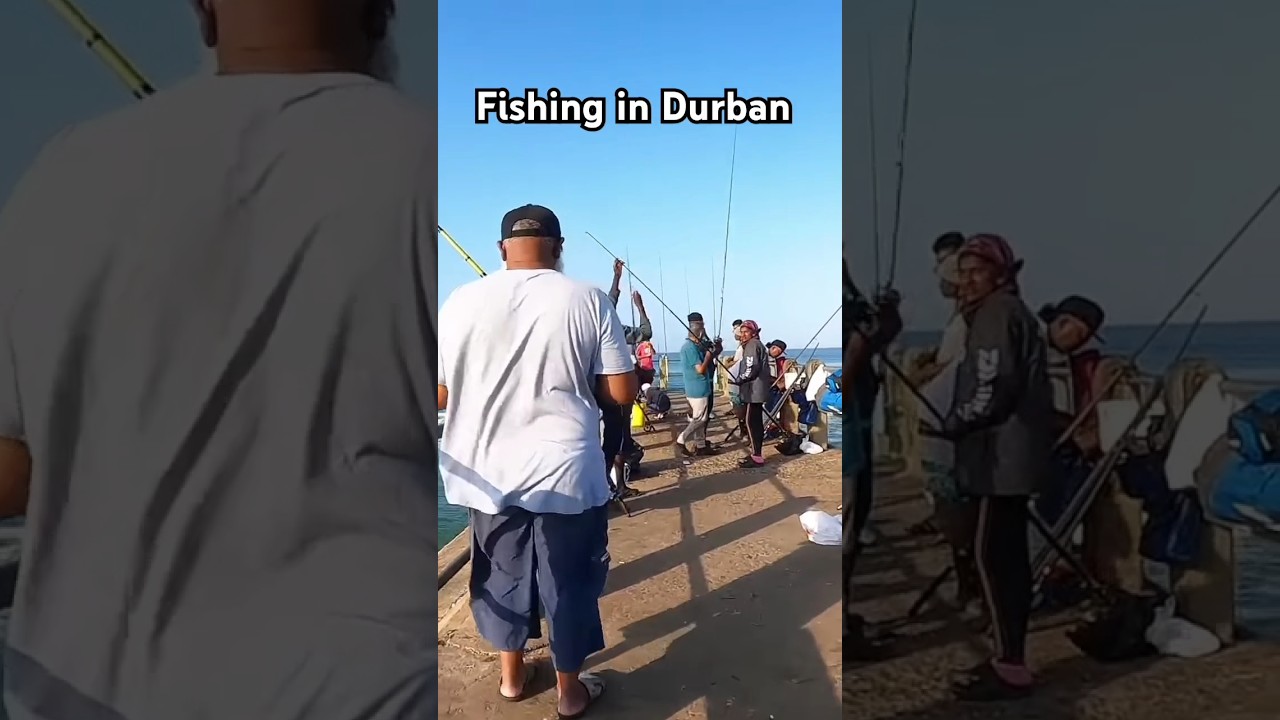 Fishing in Durban South Africa #beach #durban #fishing