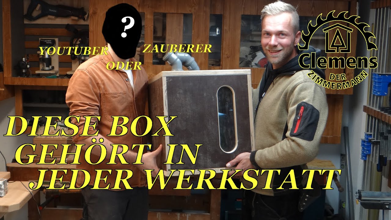 Zyklonabsaugung bauen mit ❓❔❓ Überraschungsgast 😎