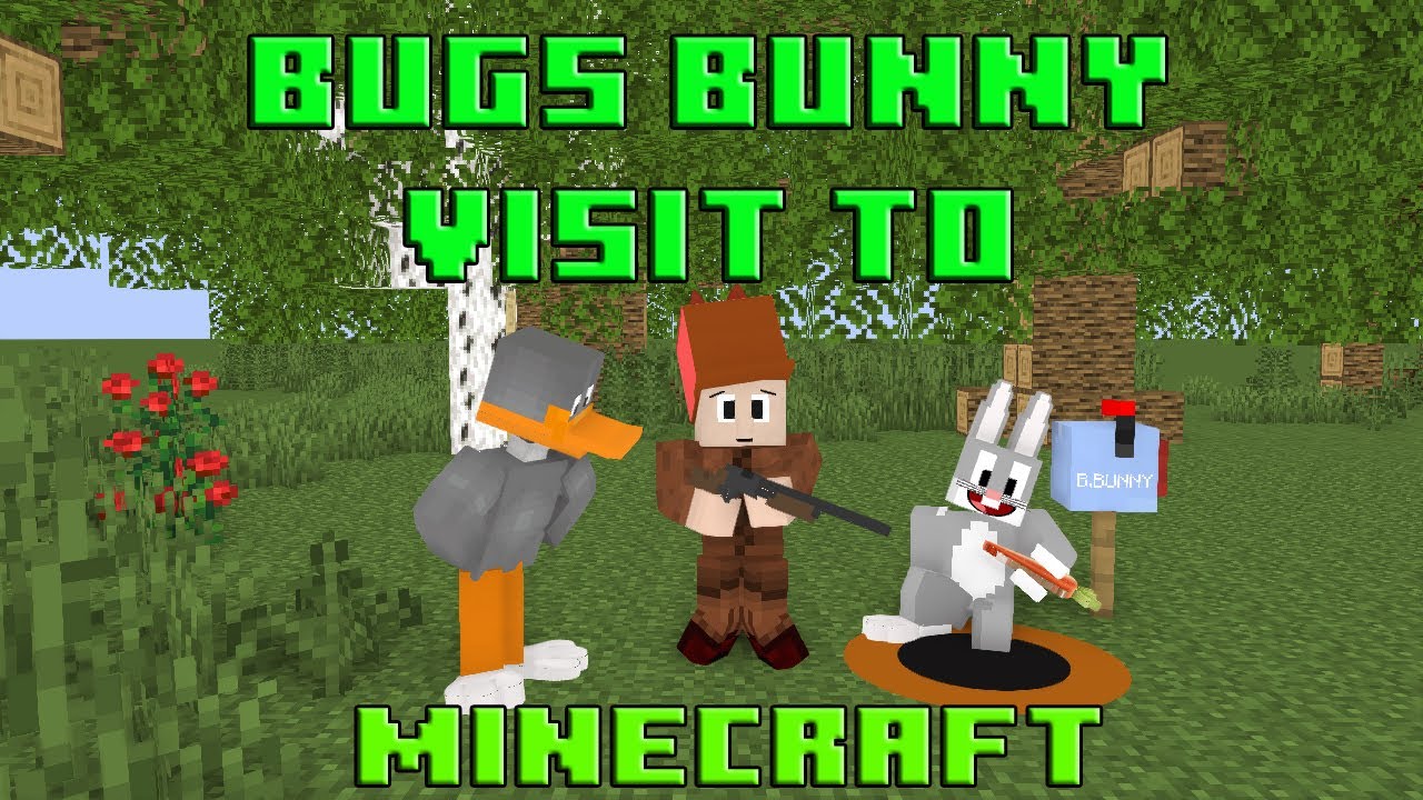 Bugs Bunny Minecraft Animation | Monster School