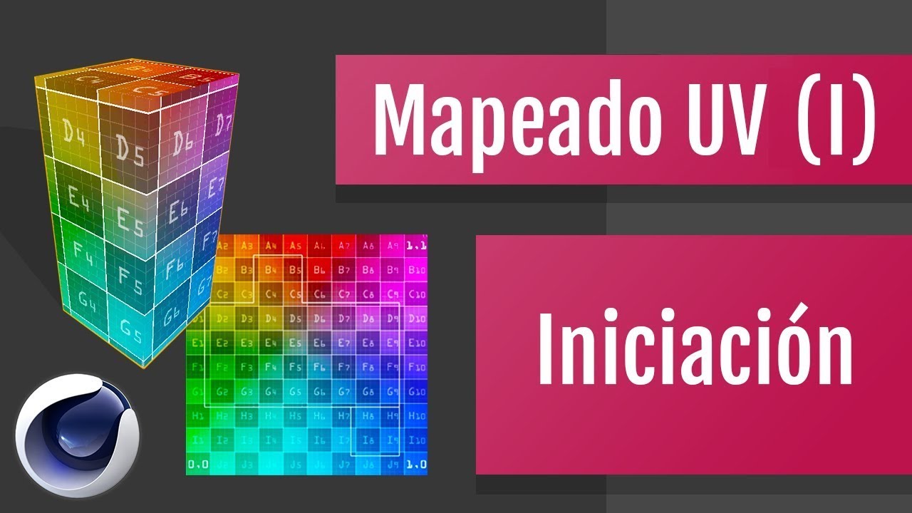 Mapeado UV. 1 de 3 (Iniciación) en Cinema 4D