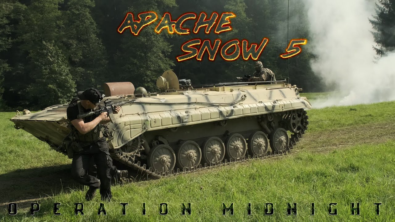 Apache Snow 5 Operation Midnight 2021  Paintball Arena Cheb 04.09.2021
