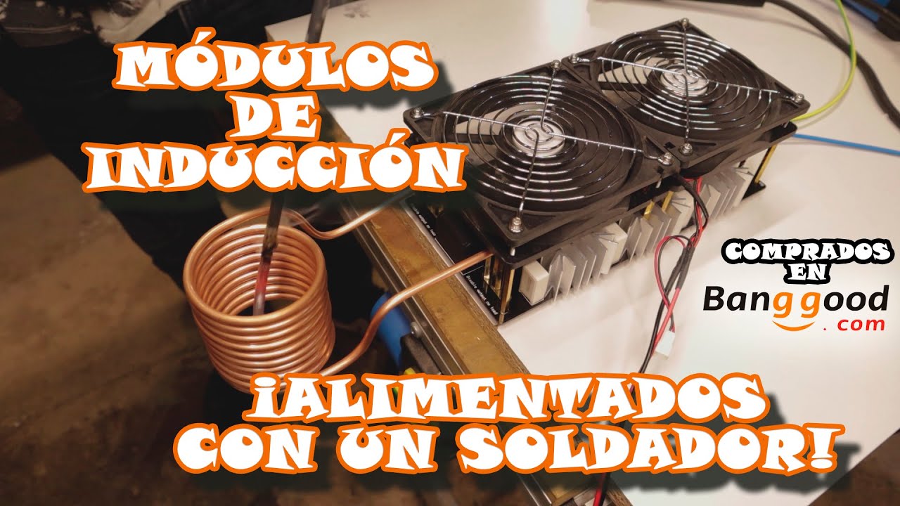 Máquina de calentamiento por inducción de Banggood ¡CON UN SOLDADOR INVERTER!