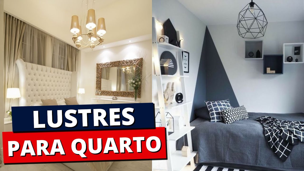 LUSTRE PARA QUARTO: Inspiração para deixar seu cômodo elegante e funcional!