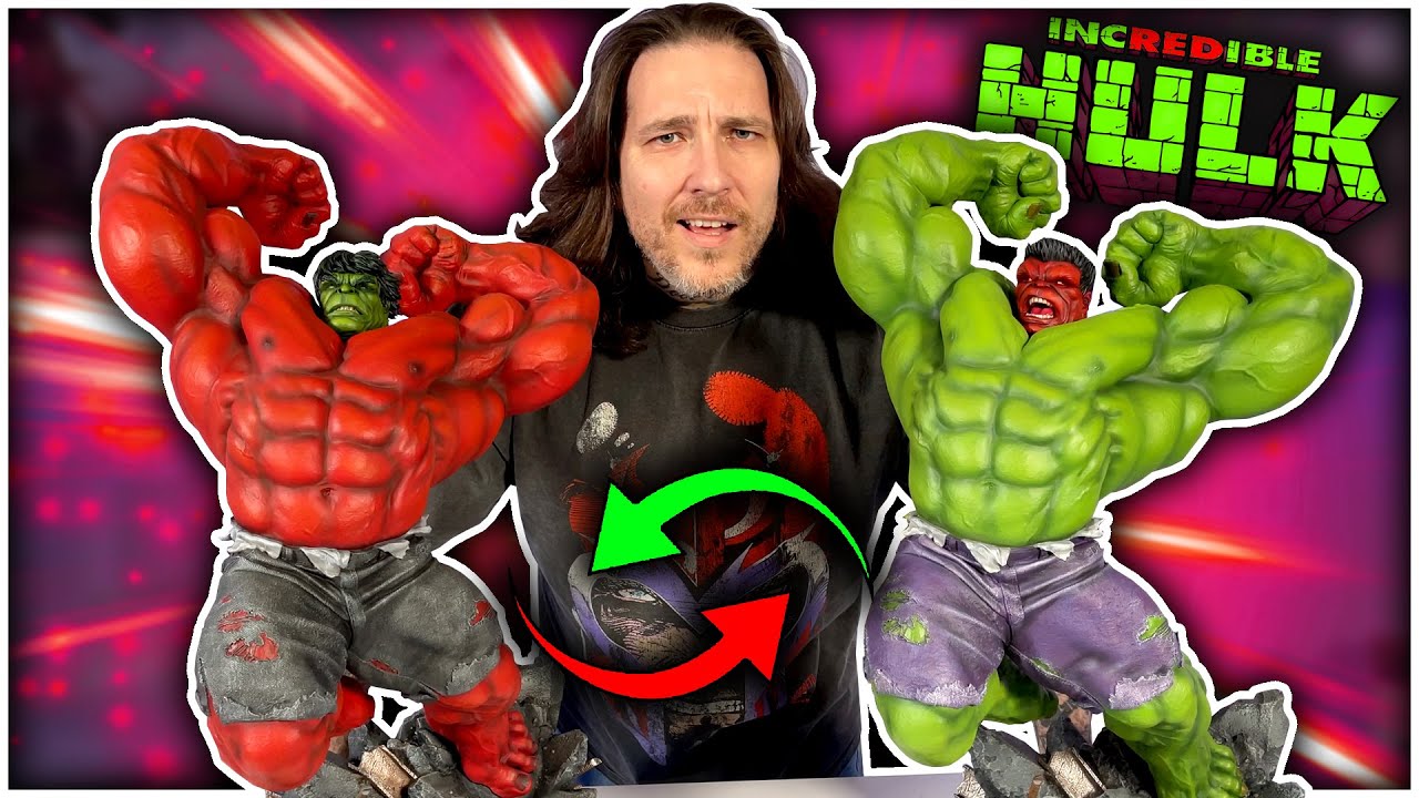 Something is WRONG with my RED HULK Premium Format Statue by SIDESHOW