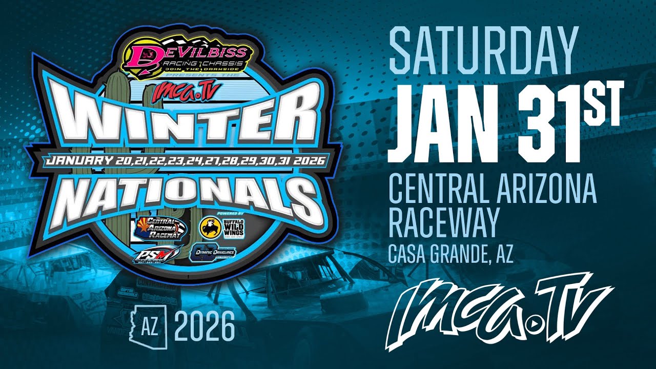 www.imca.tv | LIVE LOOK-IN | Central Arizona Raceway | Casa Grande, AZ | January 31st 2026
