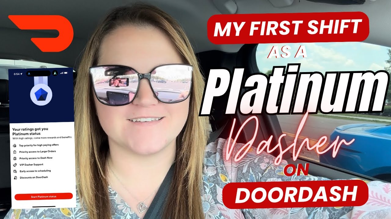 Come Ride Along With Me On My First Shift As A Platinum Dasher On DoorDash