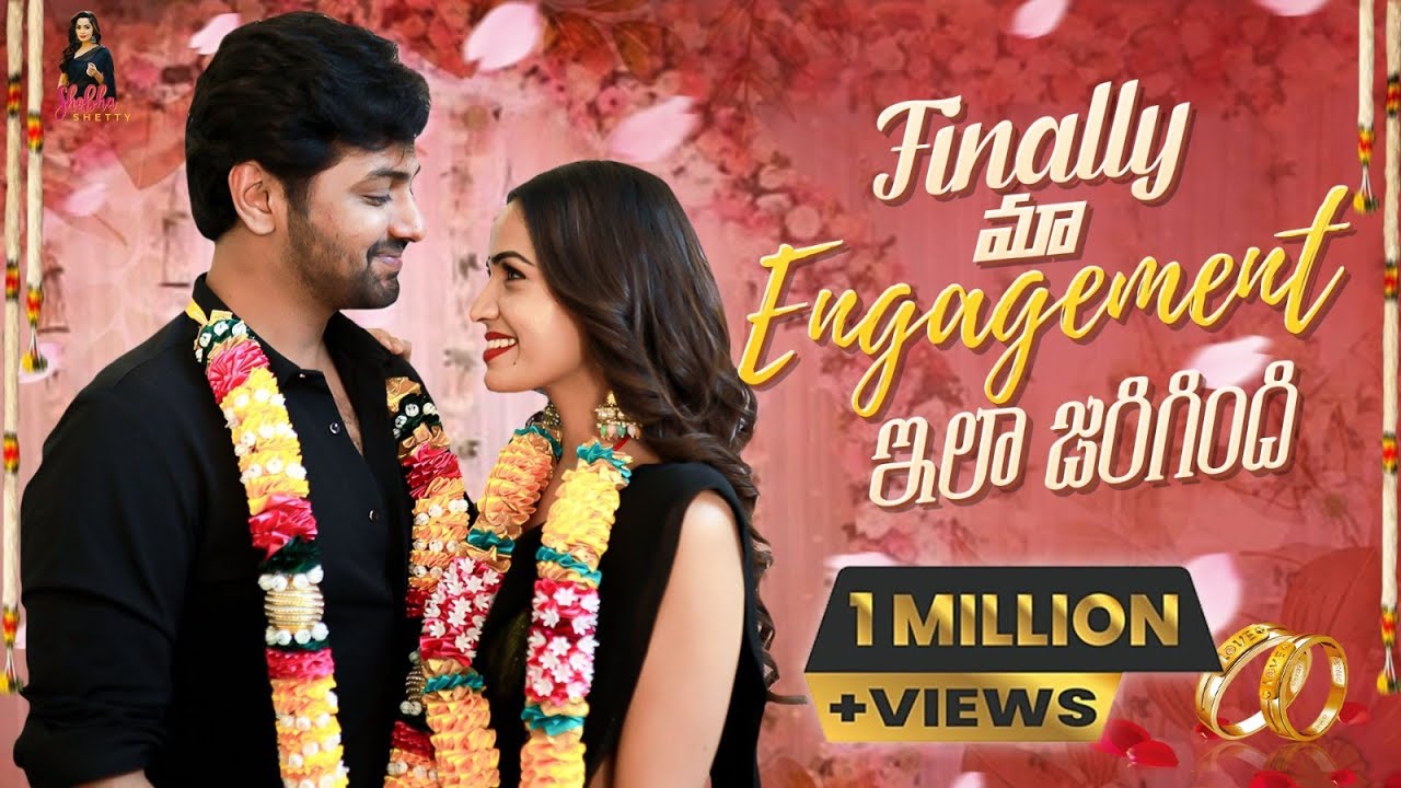 Finally ma engagement ila jarigindi || Shobha Shetty || yashwanth ||