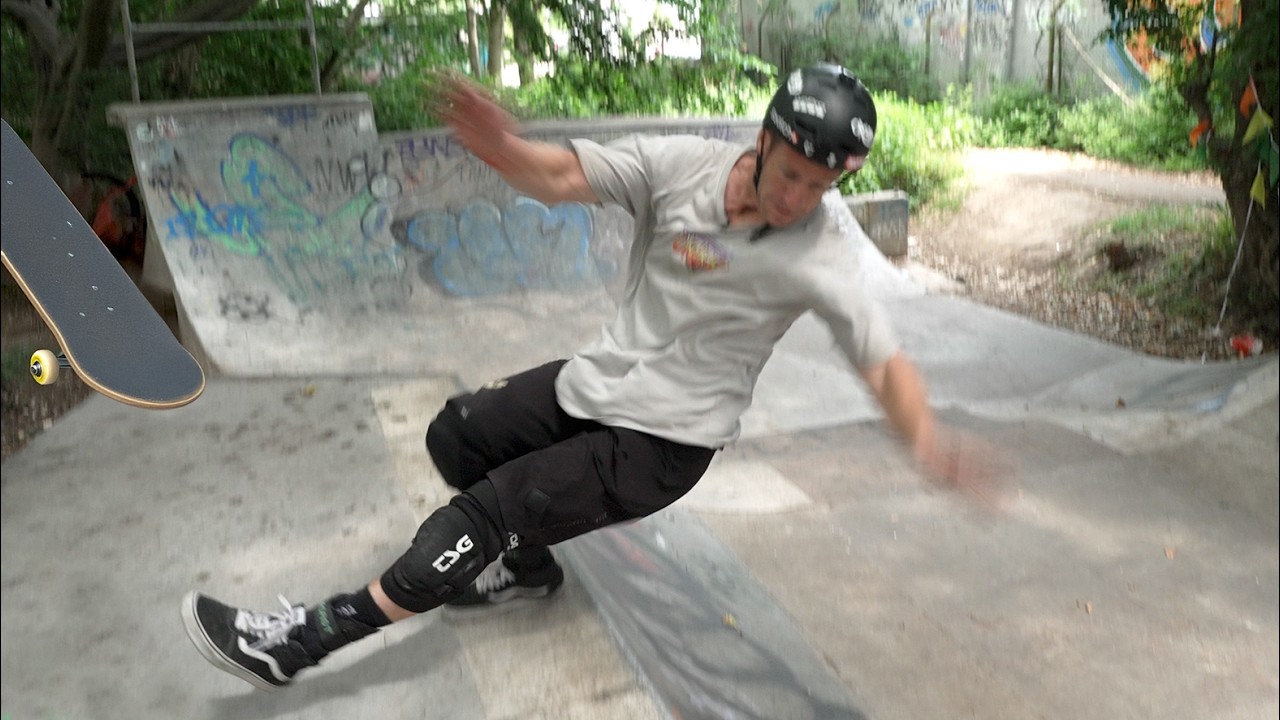 I FOUND A DIY SKATEPARK HIDDEN IN THE WOODS!