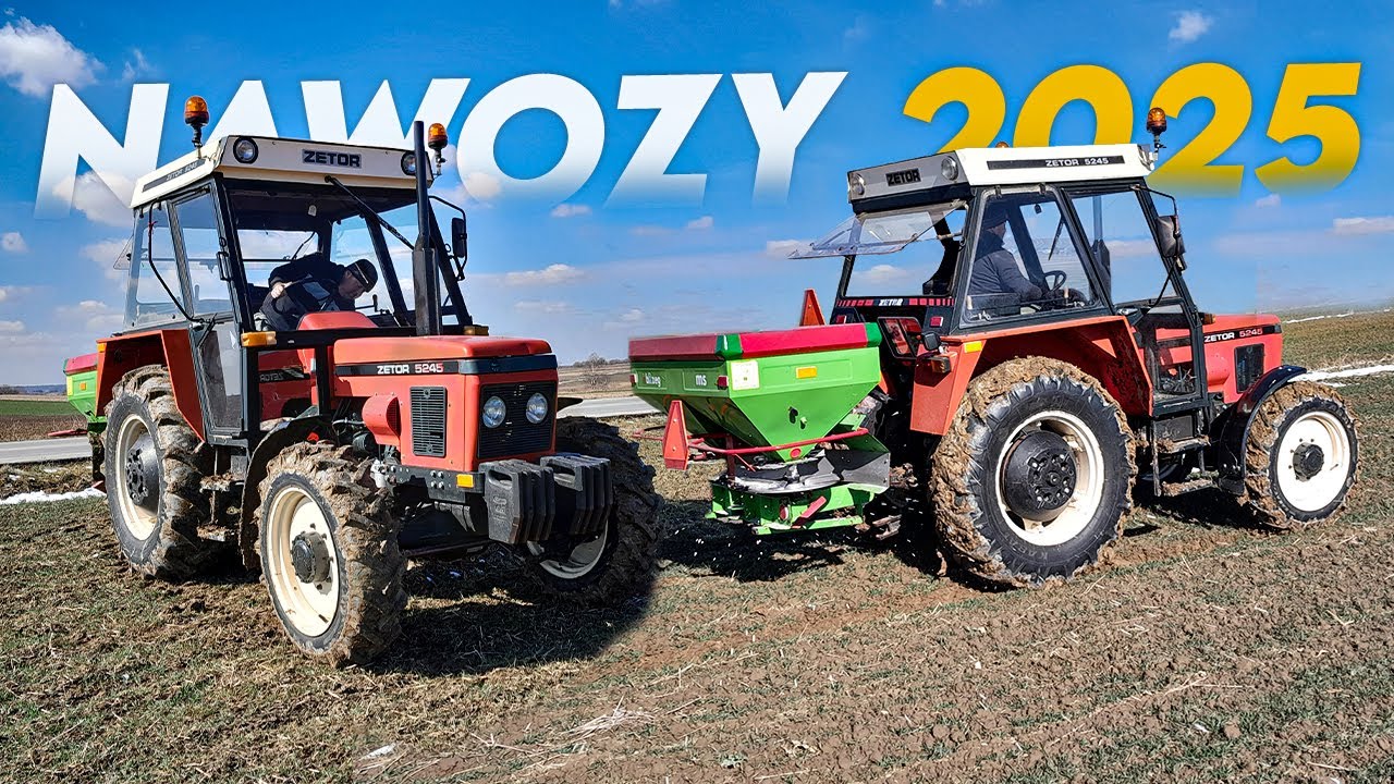 ☆Rozpoczęcie sezonu 2025☆czyli Nawozy w Małopolsce🇵🇱 Zetor & Unia Brzeg w akcji!