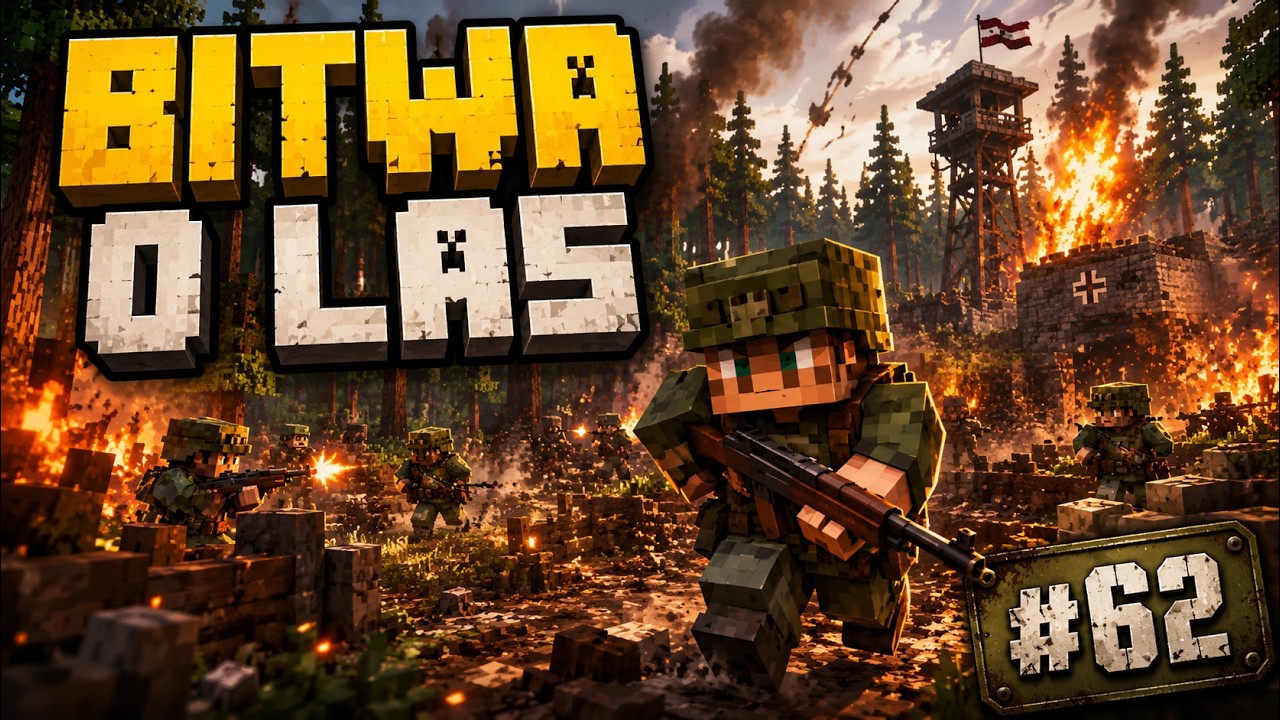 Minecraft Wojna 62# - BITWA O LAS HÜRTGEN I KONKURS!!!