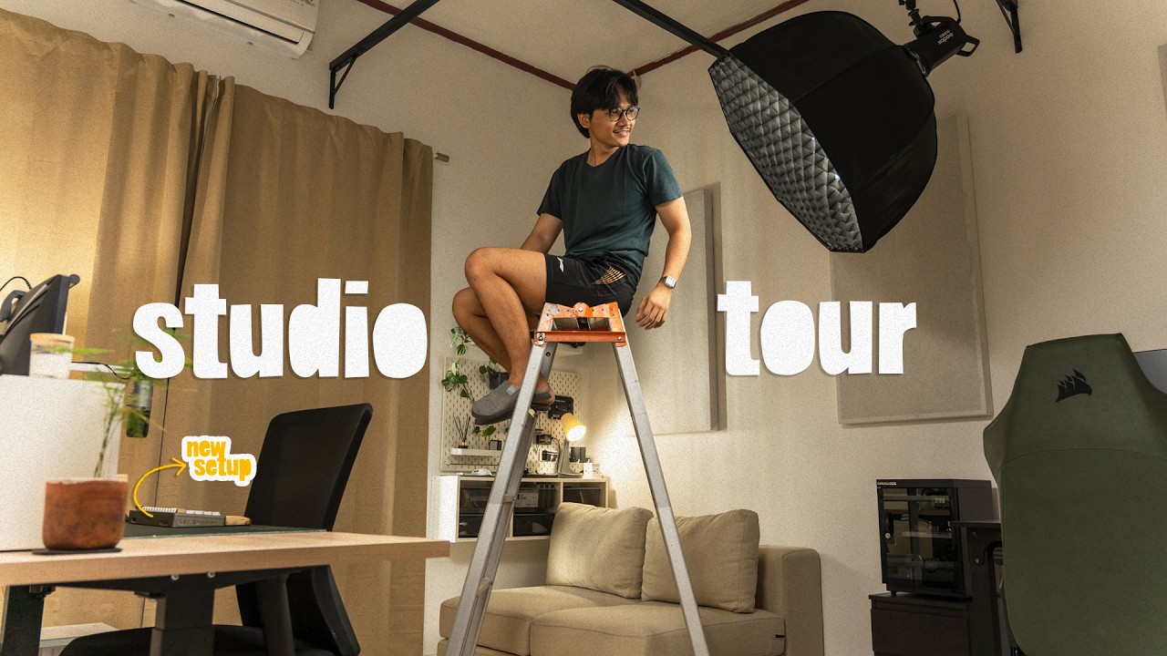Studio Baru Buat Shooting | Studio Tour 2025