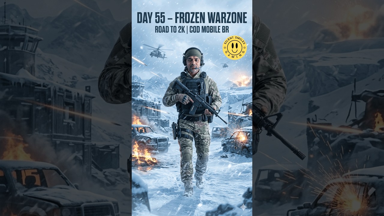🔴LIVE: Day 55: FROZEN WARZONE! ❄️ Day 55: Sub-Zero Squad Wipes | #CODM #CODMobile #Gaming #Live