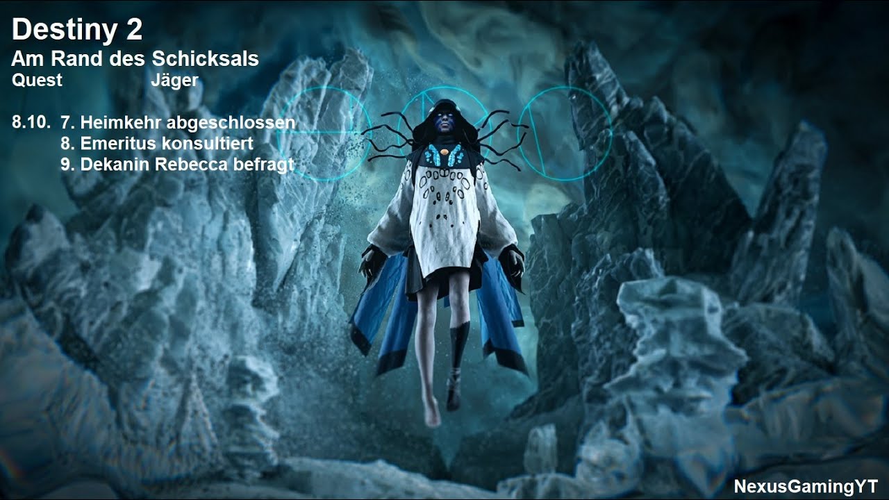 Destiny 2 : Am Rand des Schicksals Jäger 8.10,7 von 8.10,9 bis 31 Quest 1080p German/Deutsch