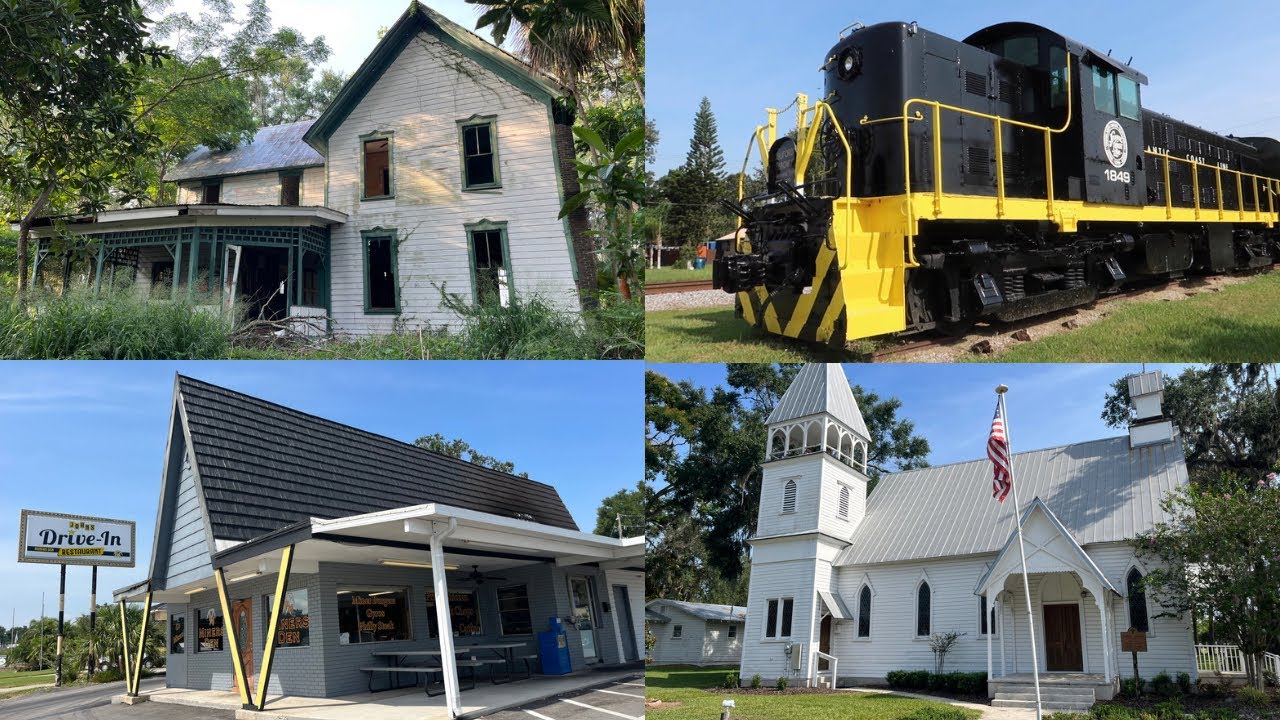 Florida Roadside Attractions & Abandoned Places - Forgotten Haunted House & Pool - Fort Meade