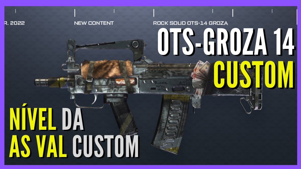 WARFACE I OTS-GROZA 14 CUSTOM
