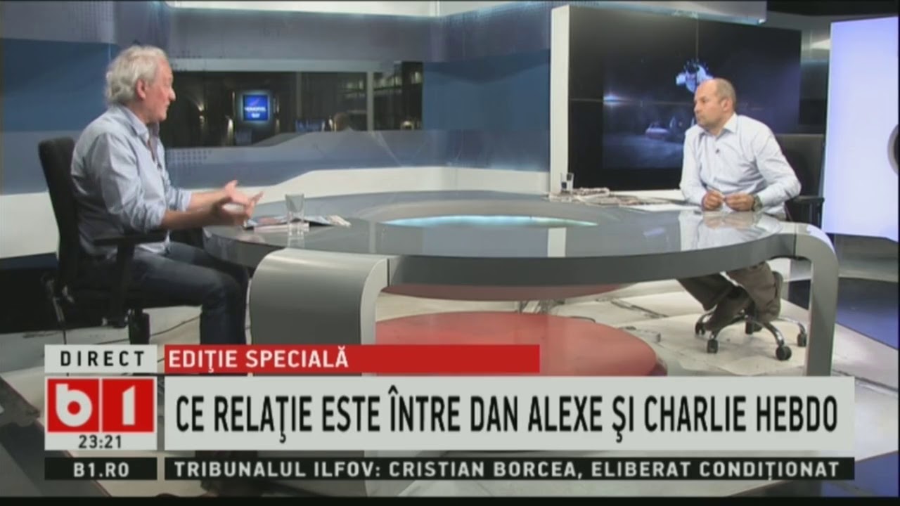 LUMEA LUI BANCIU. DESPRE UMORUL ROMANESC SI CHARLIE HEBDO, CU DAN ALEXE. 2 IULIE 2018, P 2/3