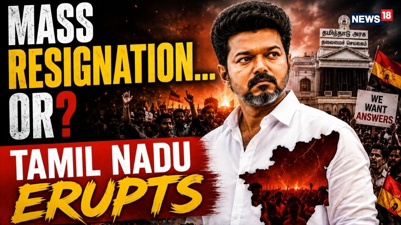 LIVE ADMK Drops Bombshell: TVK's Chief Vijay Threatens Mass Resignation, Protest Across Tamil Nadu