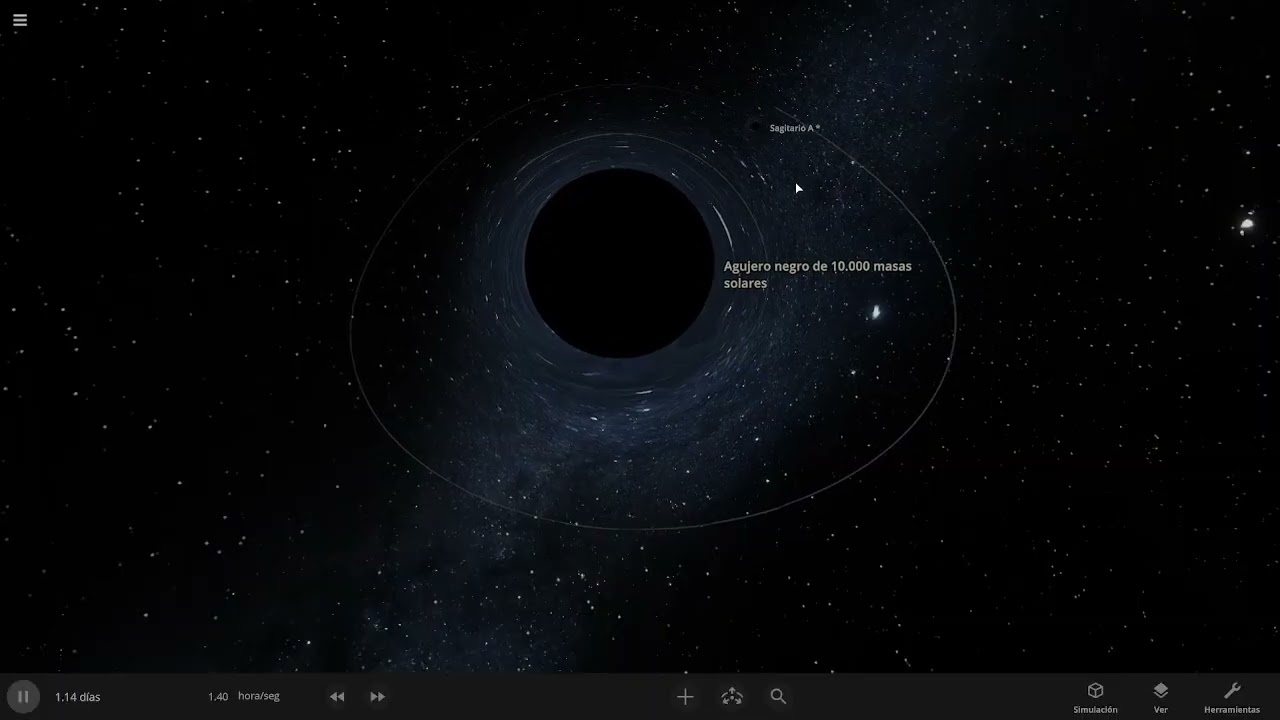 Estrellas vs Agujeros negros y la tierra orbita el púlsar del cangrejo| Universe Sandbox
