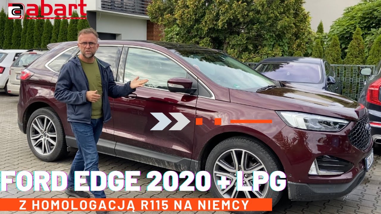 2020 Ford Edge ecoBoost oszczędza w Niemczech po montażu instalacji gazowej w @Abart Auto&Gaz