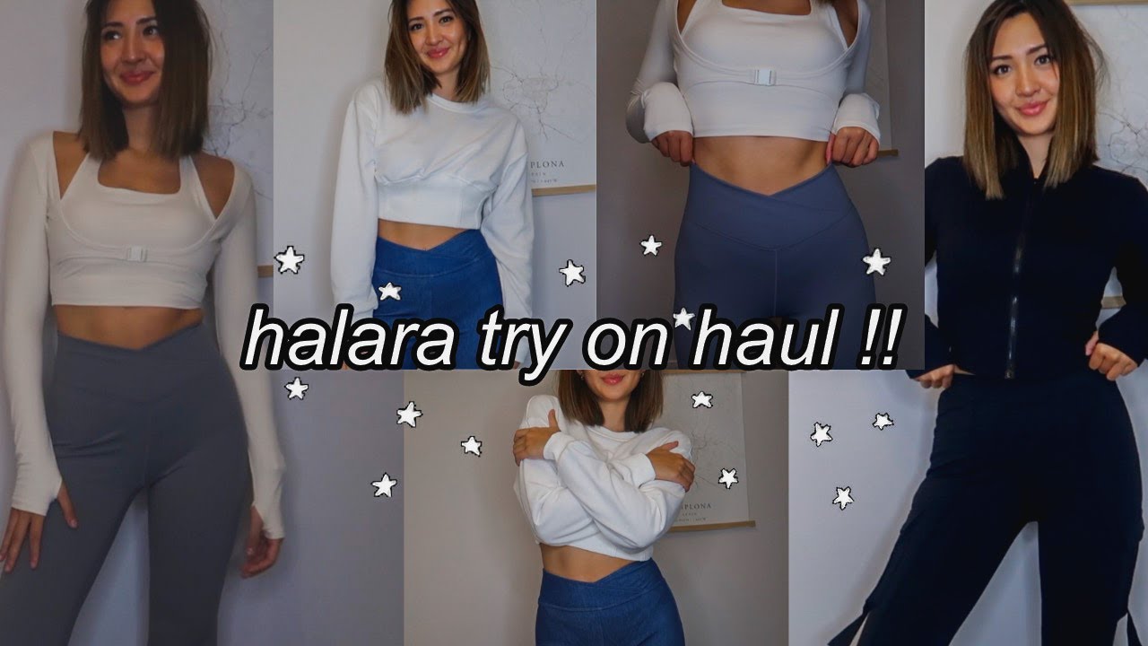 HALARA YOGA PANTS & FLARE LEGGINGS REVIEW | HALARA DISCOUNT CODE